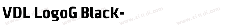 VDL LogoG Black字体转换 VDL LogoG Black字体转换